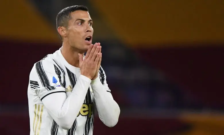 Cristiano Ronaldo lamenta una oportunidad con la Juventus