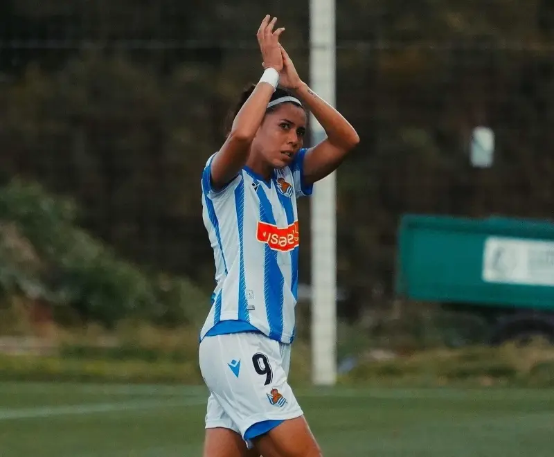 Kian Palacios en un partido. Instagram (@kianapalacioss)