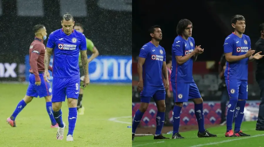 Milton Caraglio y Shaggy Martínez de Cruz Azul - Instagram @caragliomilton e Instagram @shaggymtzof