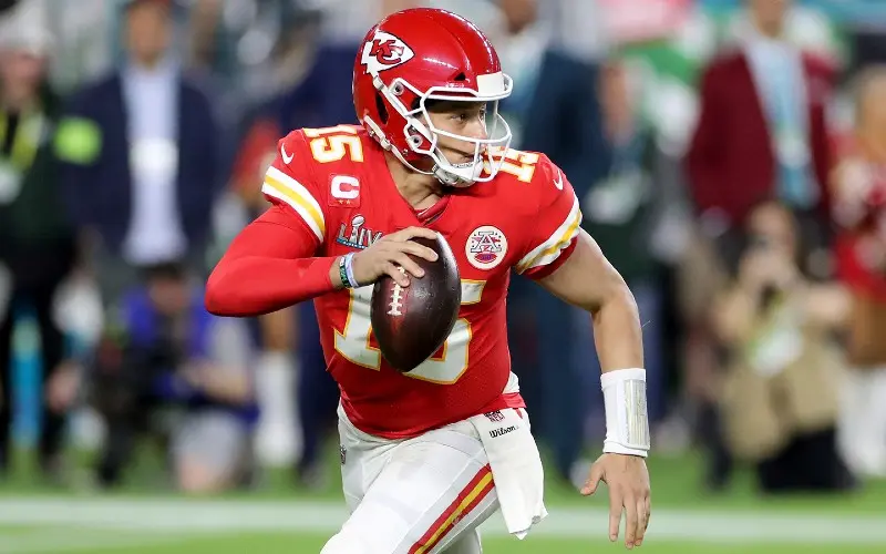 Patrick Mahomes en el Super Bowl 54 - Twitter @NFL