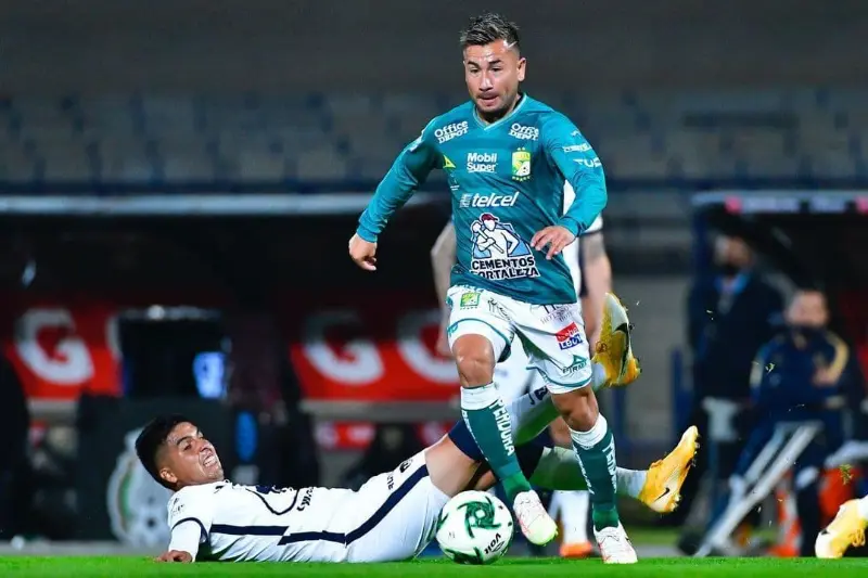 Jean Meneses en la final ante Pumas (Instagram - Club León)
