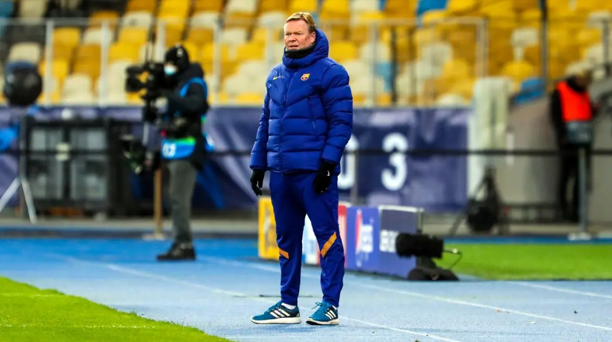 Ronald Koeman ve un partido del Barcelona - Facebook FC Barcelona