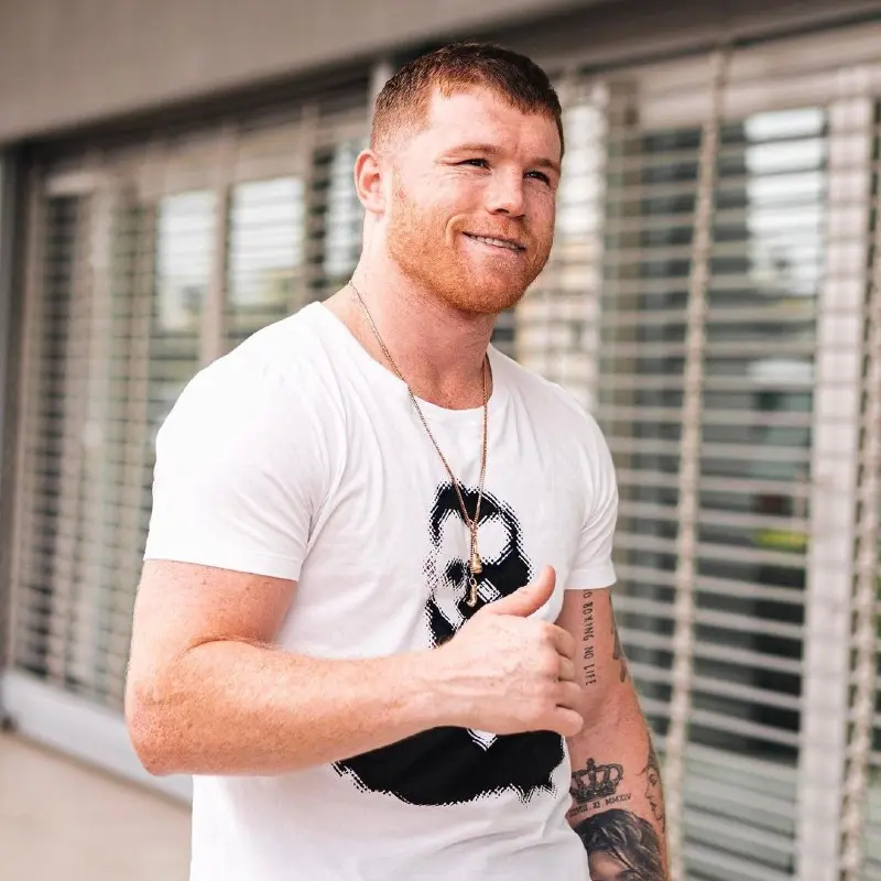Saúl Canelo Álvarez - Instagram @canelo