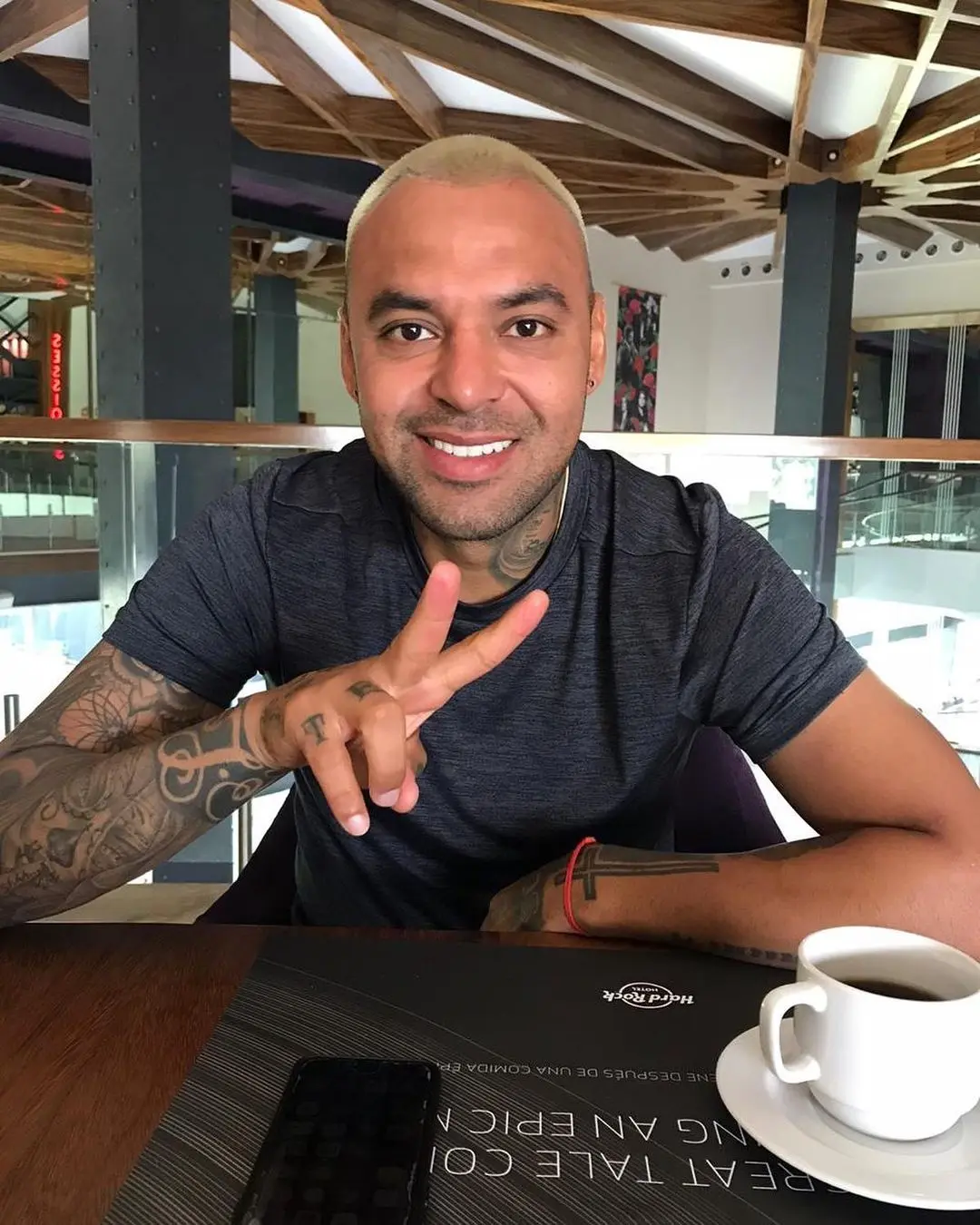 Edgar Pacheco estuvo en Guatemala