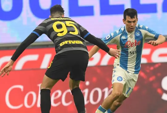 Chucky Lozano y Napoli se cansan de fallar en derrota ante el Inter Chucky Lozano y Napoli se cansan de fallar en derrota ante el Inter