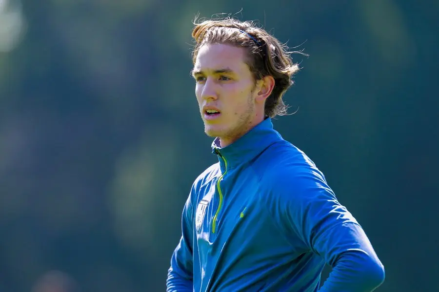 Marcel Ruiz en entrenamiento de Querétaro