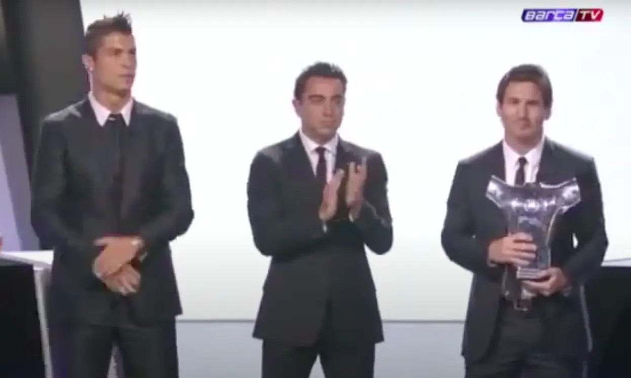 Cristiano Ronaldo y uno de sus primeros 'berrinches'