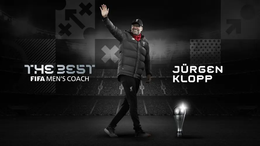 Jurgen Klopp FIFA The Best 2020 - Twitter @fifacom_es