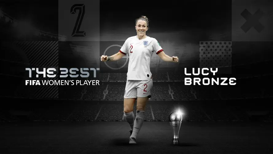 Lucy Bronze FIFA The Best 2020 - Twitter @fifacom_es