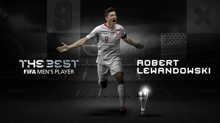 Robert Lewandowski FIFA The Best 2020 - Twitter @fifacom_es