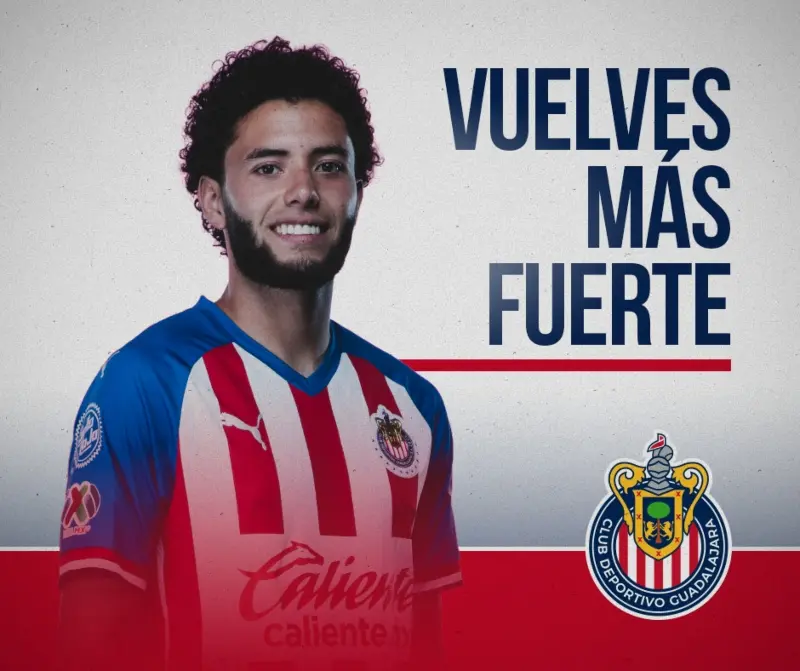 'Chino' Huerta vuelve a Chivas (FB: Chivas)