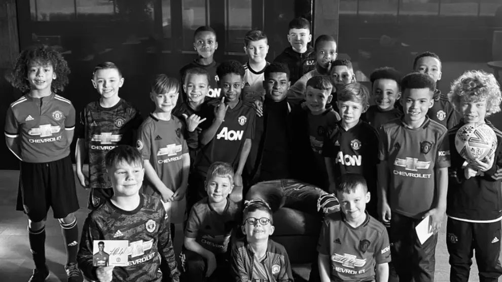 Marcus Rashford, el futbolista más destacado en cuanto a altruismo