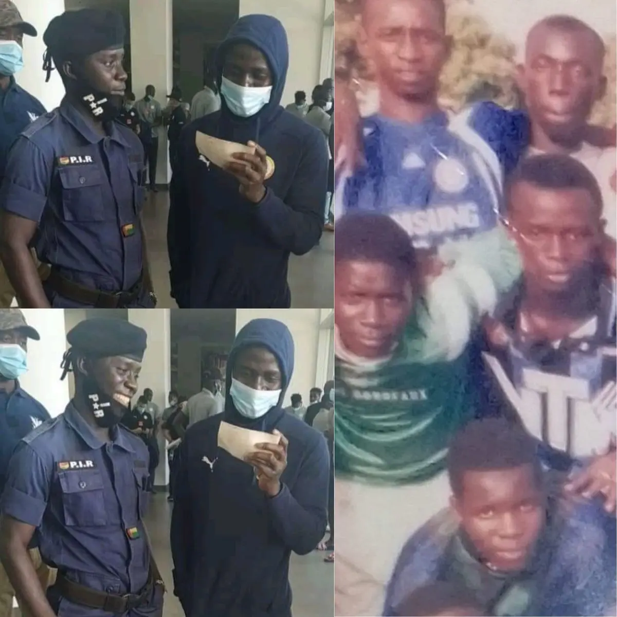 Sadio Mané y su amigo Solo