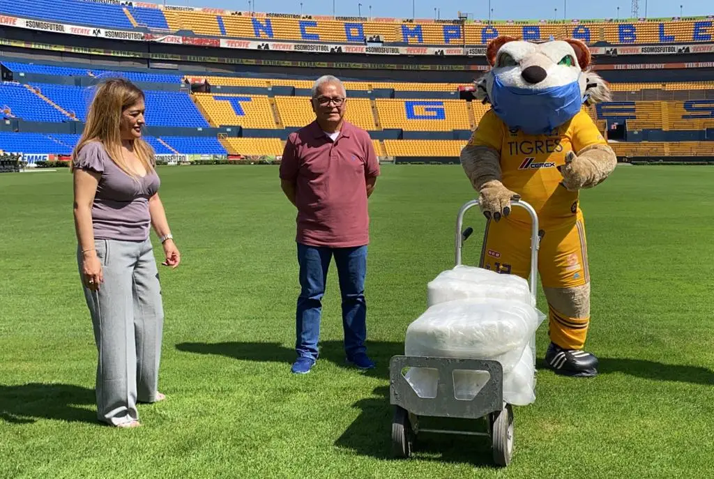 Tigres se unió a la lucha contra el Covid-19