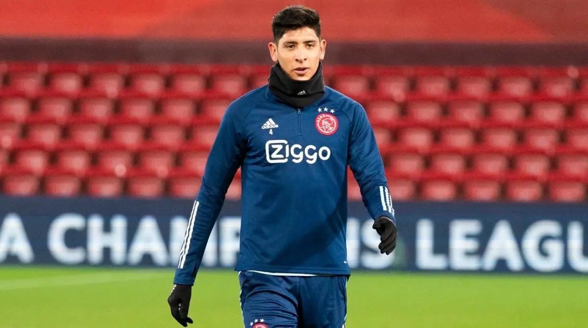 Edson Álvarez en un entrenamiento del Ajax - Facebook AFC Ajax