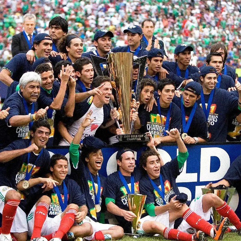 México campeón Copa Oro 2009 - Twitter @Concacaf