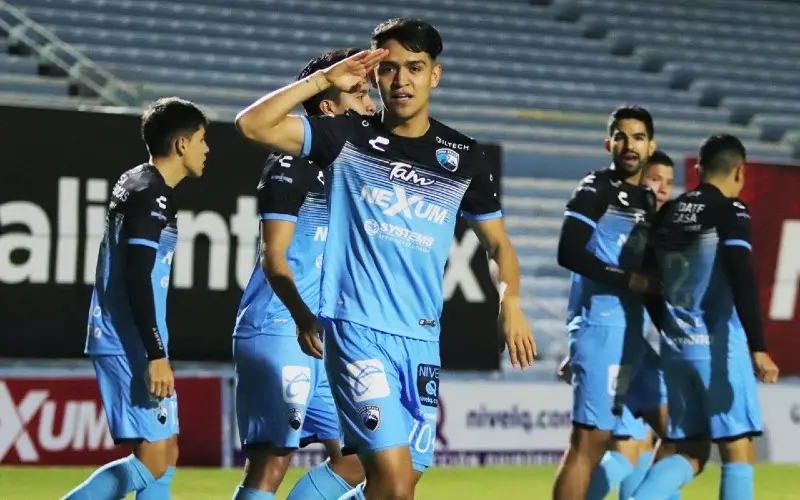 Tampico Madero celebra un gol - Twitter @TMFCoficial
