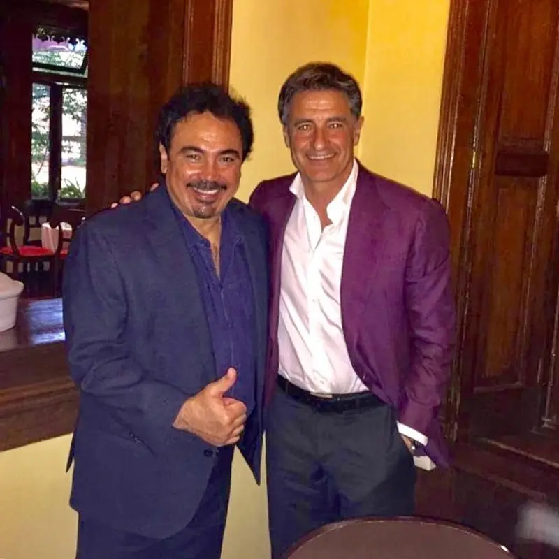 Míchel y Hugo Sánchez - Instagram @michelgonzalez8