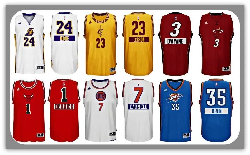 Jerseys NBA Navidad 2014 - Facebook NBA