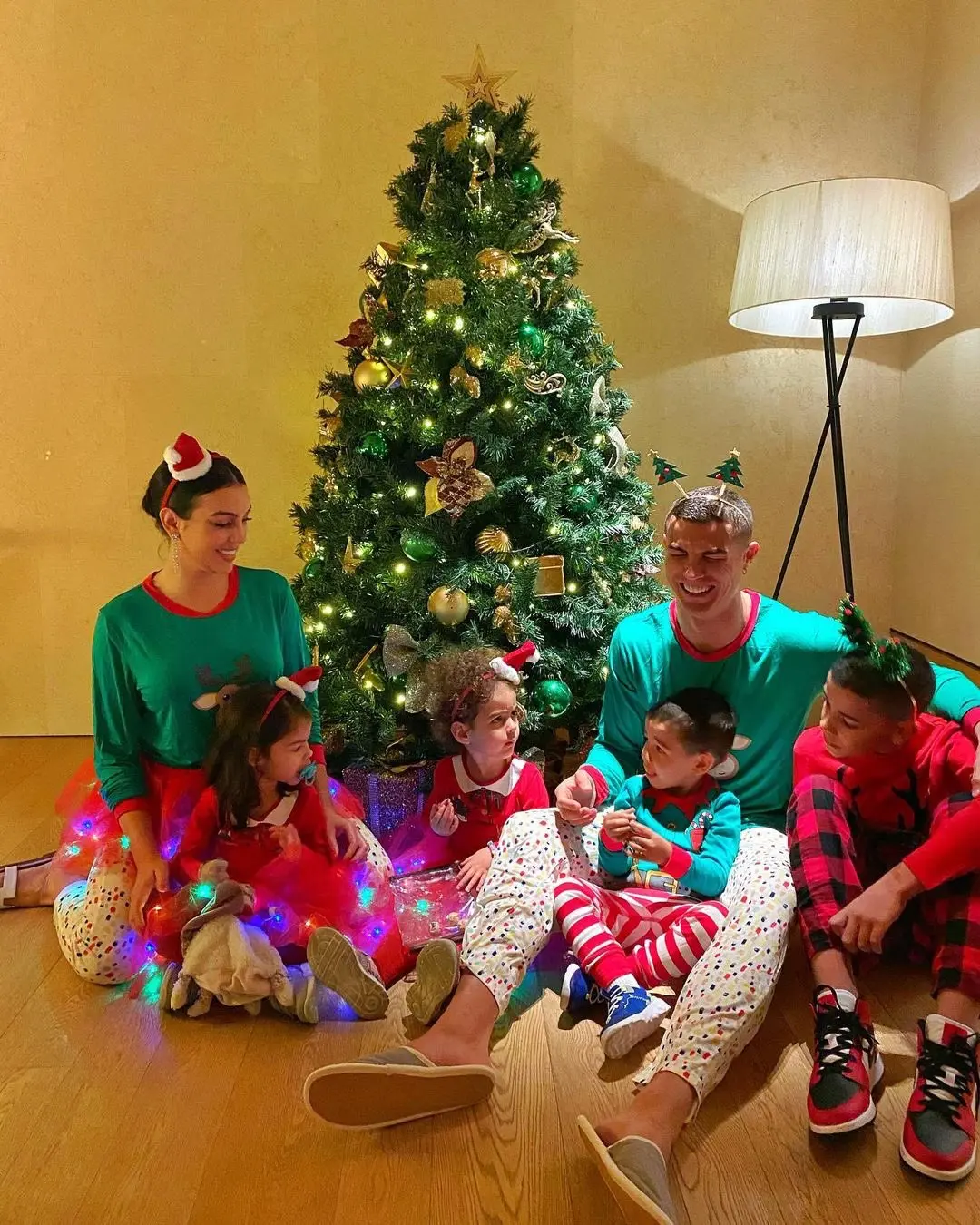 Cristiano Ronaldo presume su Navidad junto a Georgina Rodríguez