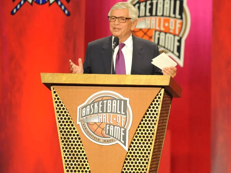 David Stern - Twitter @HoopHall