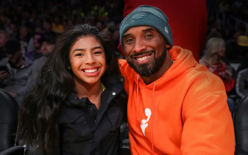 Kobe y Gianna Bryant - Twitter @Lakers