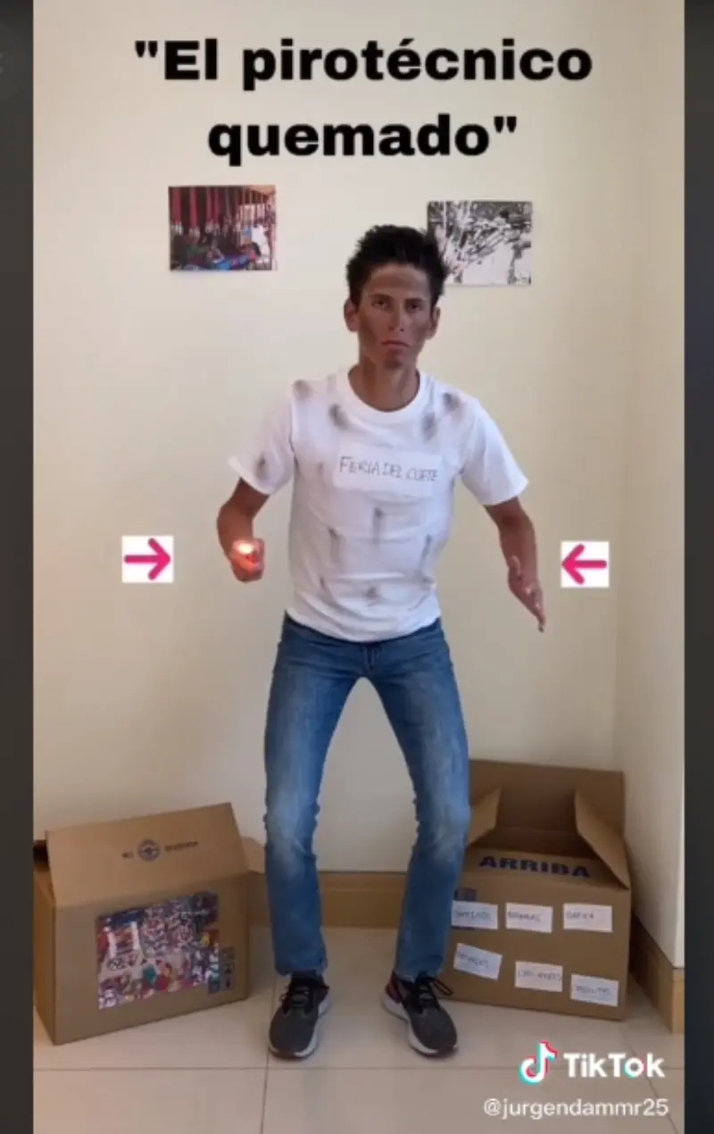 Jürgen Damm se mofó de si mismo en TikTok (@jurgendammr25)