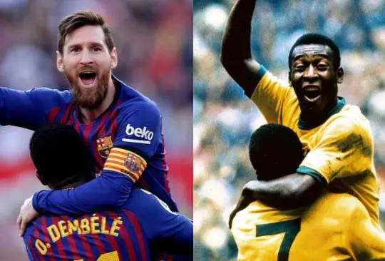 Santos FC minimiza récord de Messi; recuerdan goleada de Pelé al América Santos FC minimiza récord de Messi; recuerdan goleada de Pelé al América