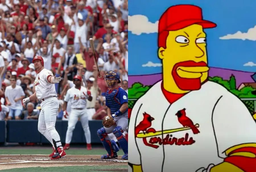 Mark McGwire en Los Simpsons