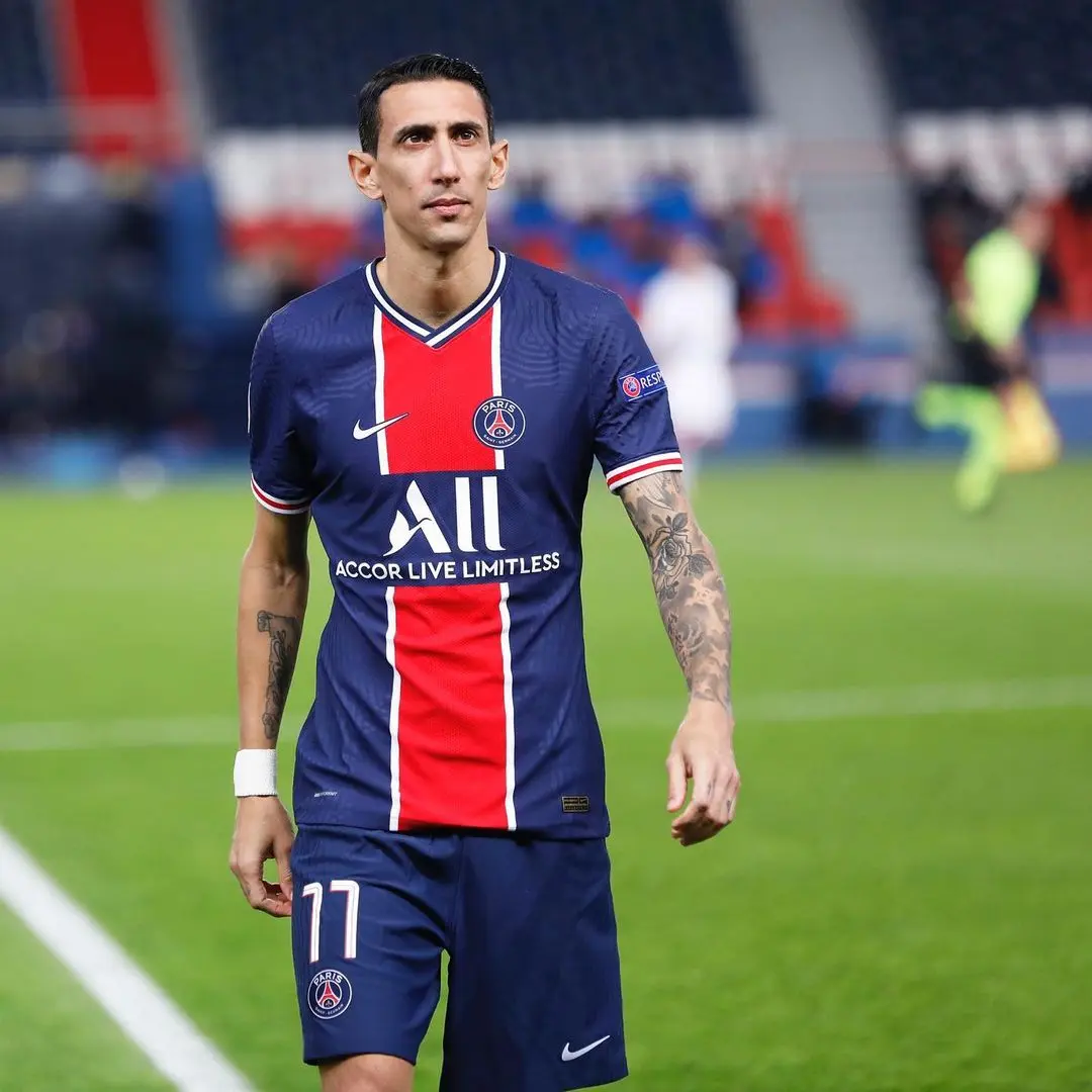 Ángel Di María con el PSG
