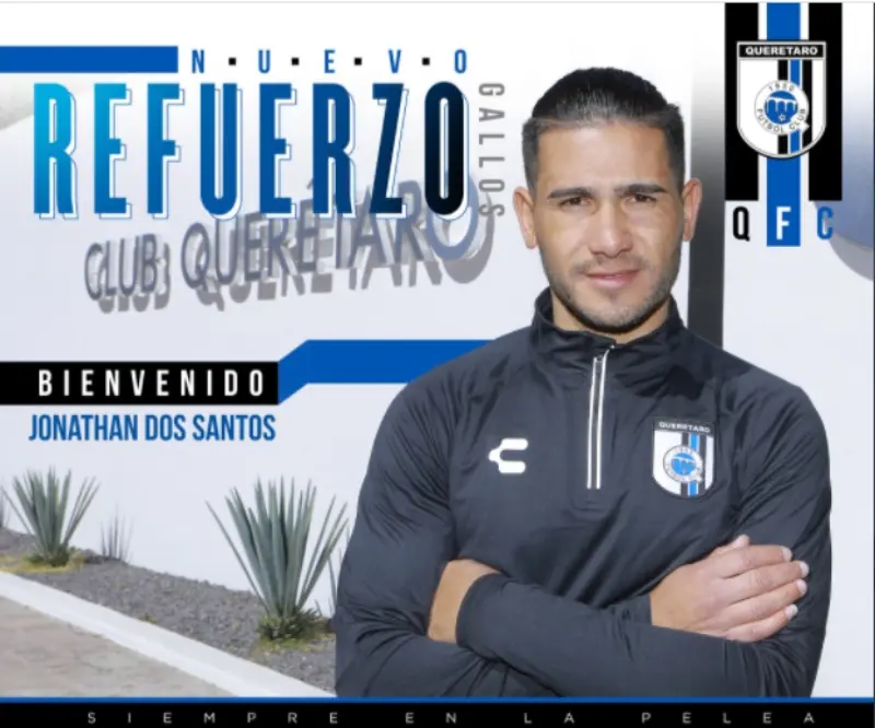 Llega procedente de Perú (@Club_Querétaro)