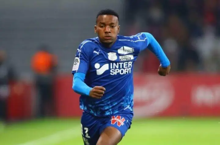 Ferney Otero con el Amiens de la Ligue 1