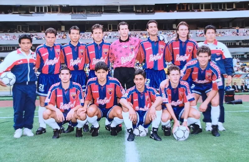 Atlante en 1996 - Twitter @Felixatlante12