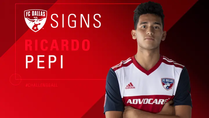 Ricardo Pepi con el FC Dallas