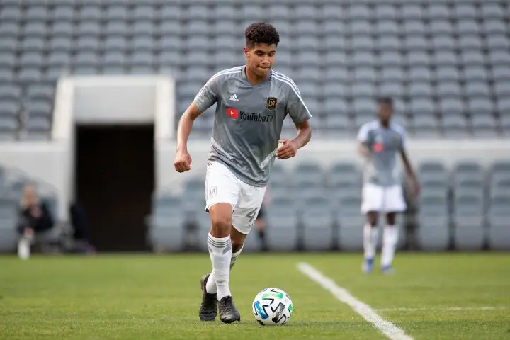 Tony Leone en entrenamiento del LAFC