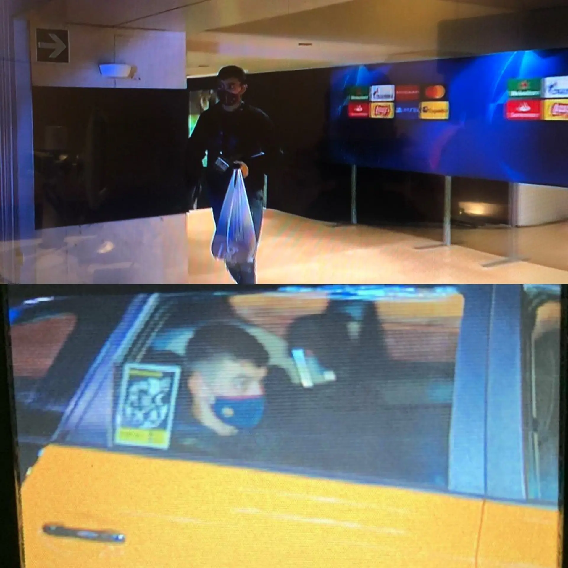 Pedri en un taxi de Barcelona