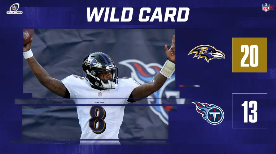 Resultado Baltimore Ravens vs Tennessee Titans - Twitter @NFLmx