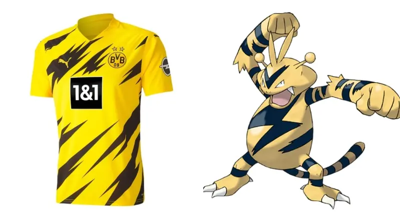 El jersey del Borussi Dortmund es comparado con un pokémon (pokemon.com)