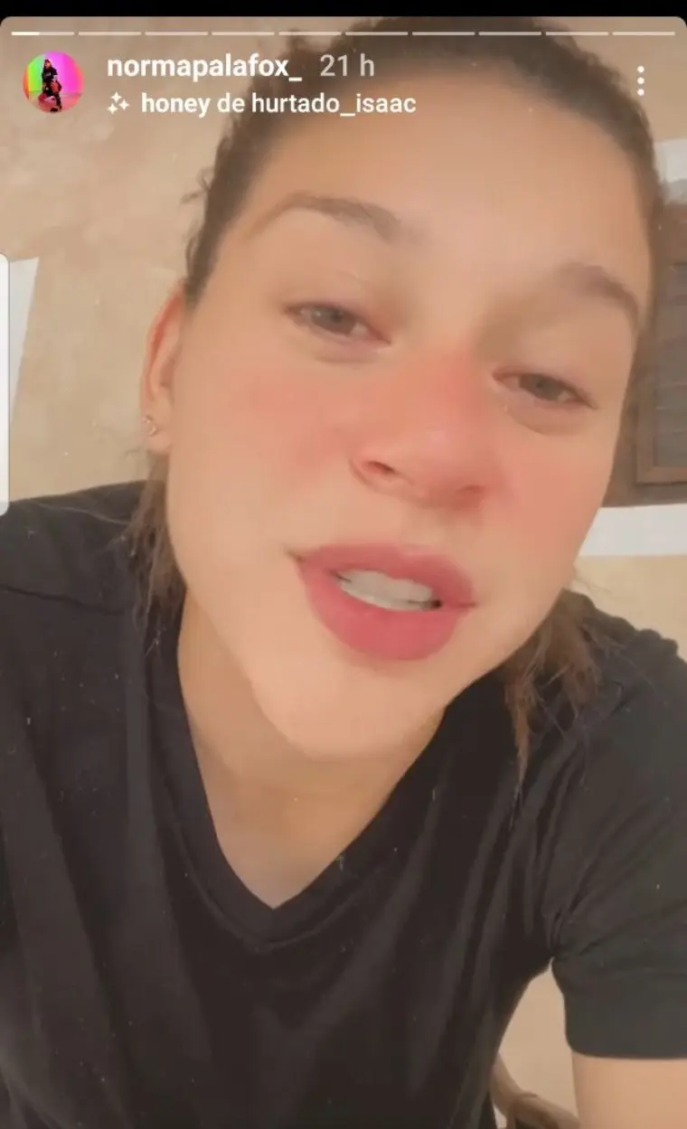 Norma compartió un video en sus historias de Instagram.