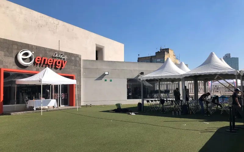 Energy Fitness, gimnasio que es propiedad de Alex Rodríguez - Twitter @Energy_F