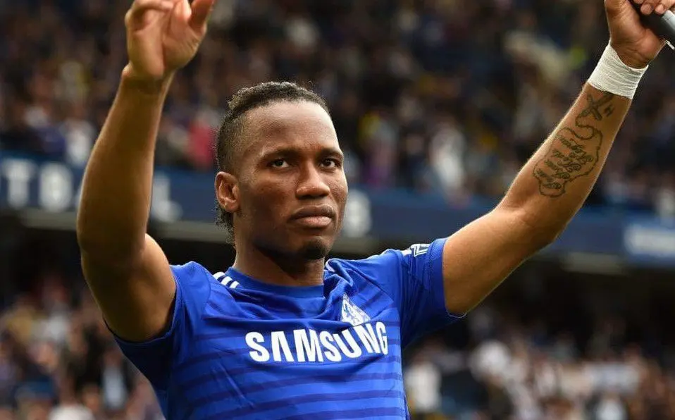 Didier Drogba con Chelsea