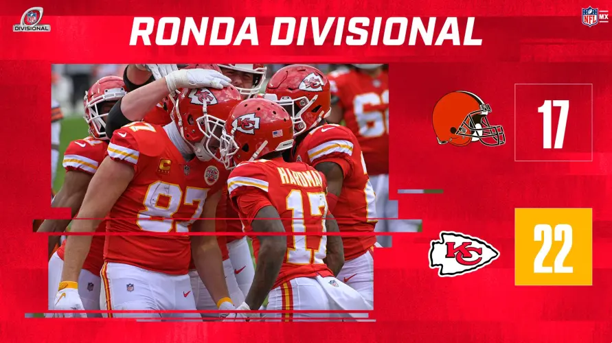 Resultado Cleveland Browns vs Kansas City Chiefs - Twitter @NFLmx
