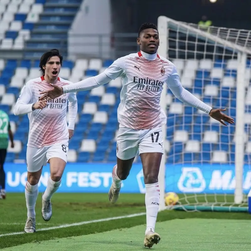 Leao tiene el gol más rápido en la Serie A (@acmilan)