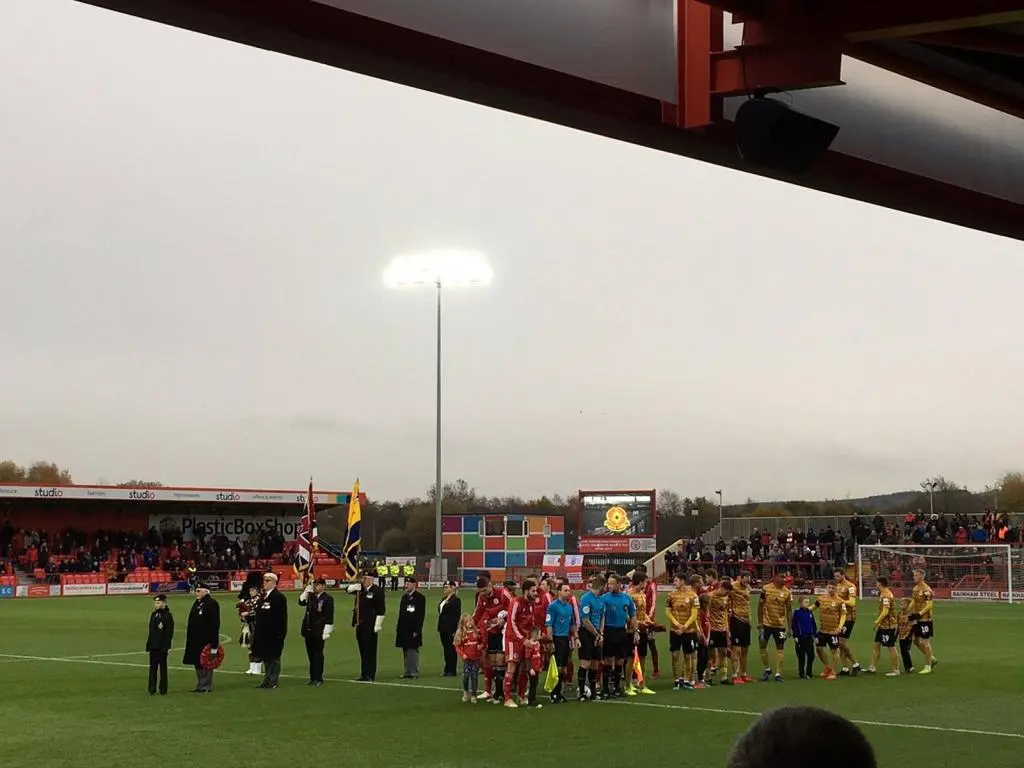 Partido entre el Accrington Stanley y el Crewe Alexandra