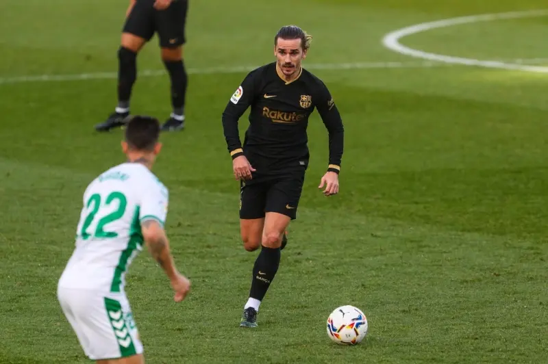 Griezmann en un juego contra Elche (FB: FC Barcelona)