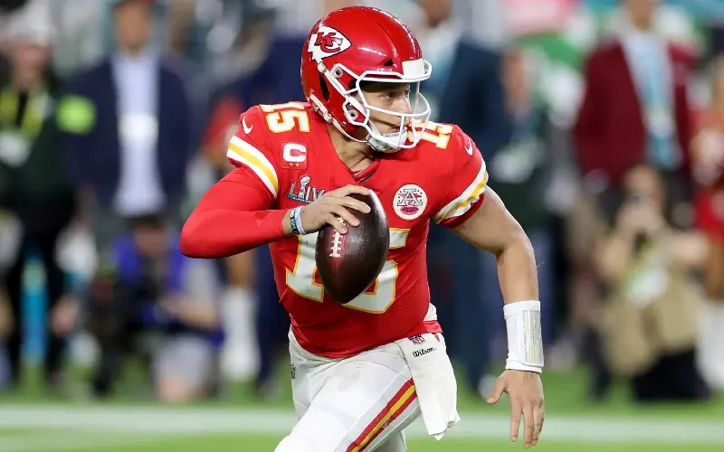 Patrick Mahomes en el Super Bowl 54 - Twitter @NFL