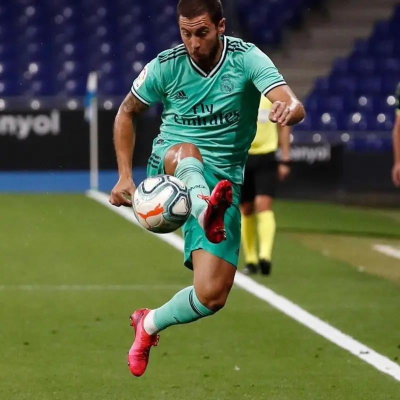 Hazard lleva cuatro goles con el Real Madrid (@hazardeden_10)