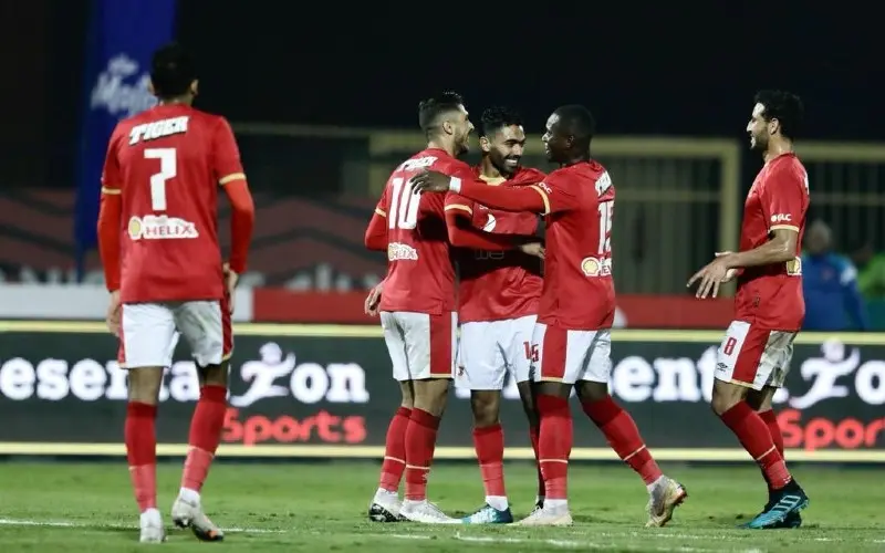 Al Ahly de Egipto celebra un gol - Twitter @AlAhlyEnglish
