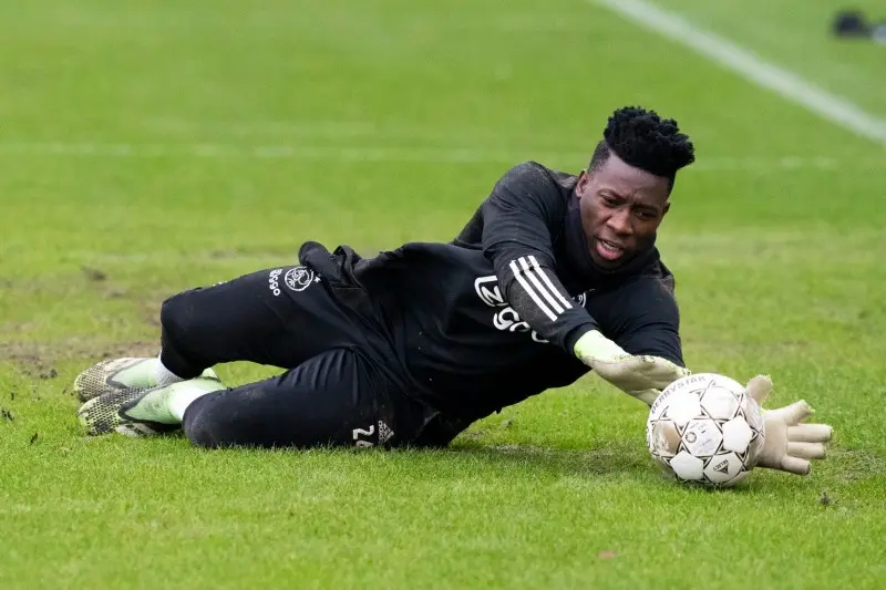André Onana en el entrenamiento del Ajax - Facebook AFC Ajax