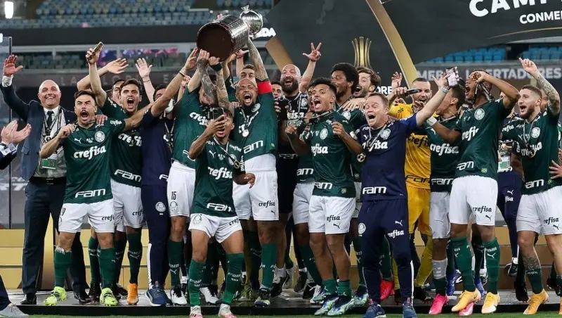 Palmeiras ganó su segunda Copa Libertadores (@palmeiras)